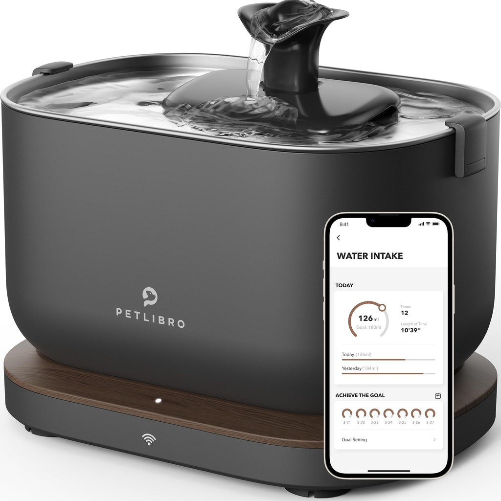PETLIBRO Dockstream 2 Smart Cat Water Fountain 2.5L – App Monitoring Automatic Pet Water Dispenser with Wi-Fi | Lyra Pet Store